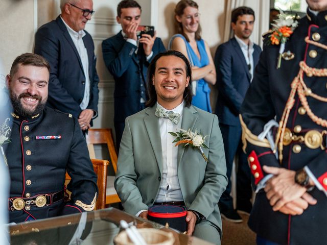 Le mariage de Matthias et Parrine à Ouézy, Calvados 13
