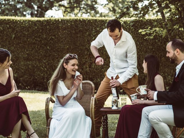 Le mariage de Frédéric et Camille à Milhac-de-Nontron, Dordogne 12