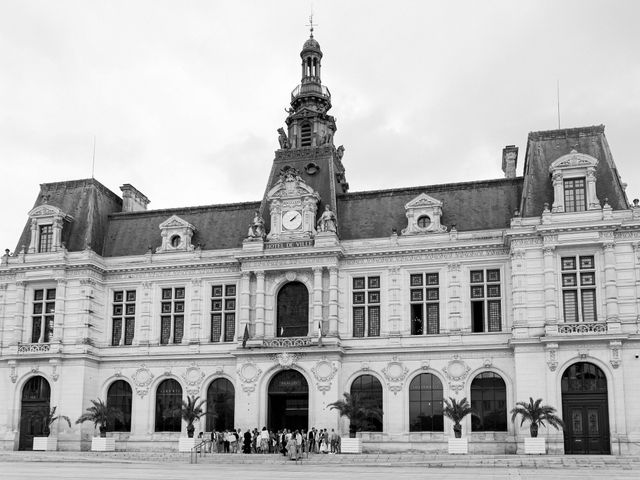 Le mariage de Tom et Lou à Béruges, Vienne 1