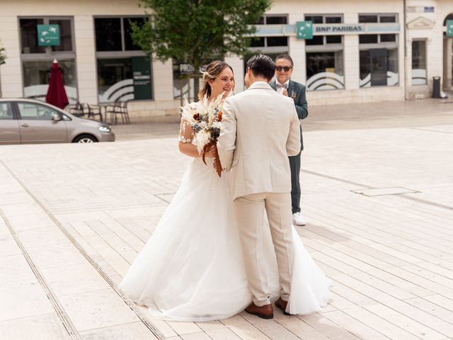 Le mariage de Tom et Lou à Béruges, Vienne 2