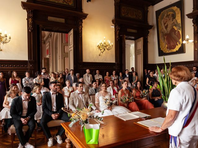 Le mariage de Tom et Lou à Béruges, Vienne 7