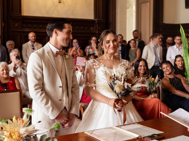 Le mariage de Tom et Lou à Béruges, Vienne 9