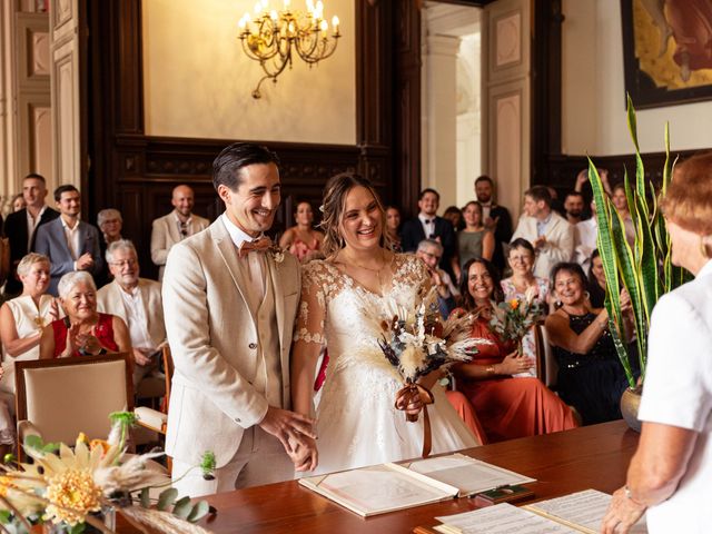 Le mariage de Tom et Lou à Béruges, Vienne 10