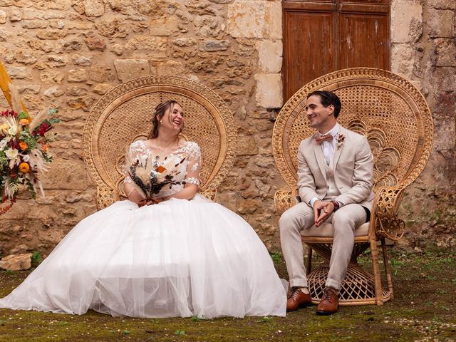 Le mariage de Tom et Lou à Béruges, Vienne 21