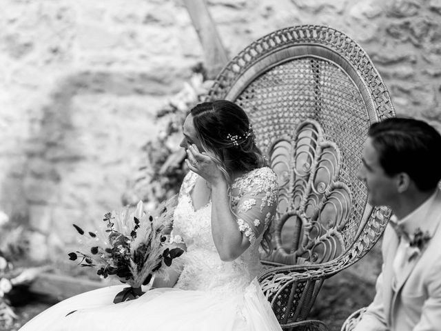 Le mariage de Tom et Lou à Béruges, Vienne 23