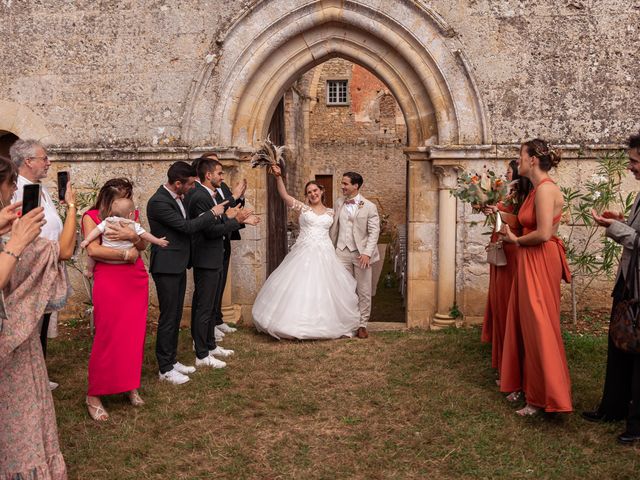 Le mariage de Tom et Lou à Béruges, Vienne 36