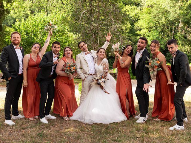 Le mariage de Tom et Lou à Béruges, Vienne 37