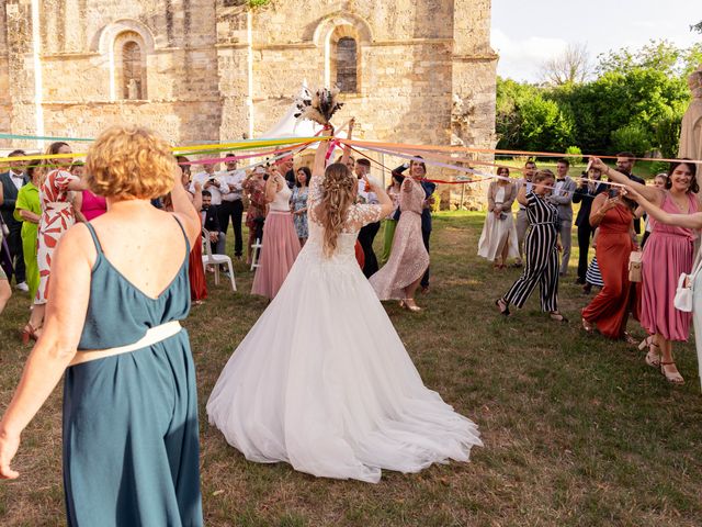 Le mariage de Tom et Lou à Béruges, Vienne 53