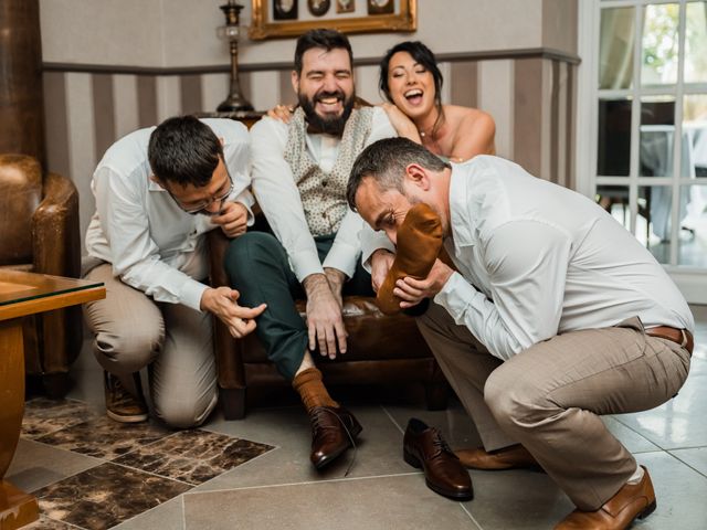 Le mariage de Cédric et Thabéa à Saint-Médard-d'Eyrans, Gironde 12