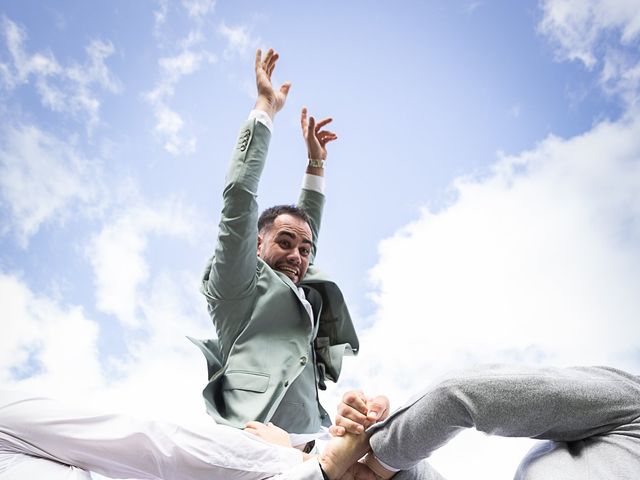 Le mariage de David et Mathilda à Sainte-Euphémie, Ain 5