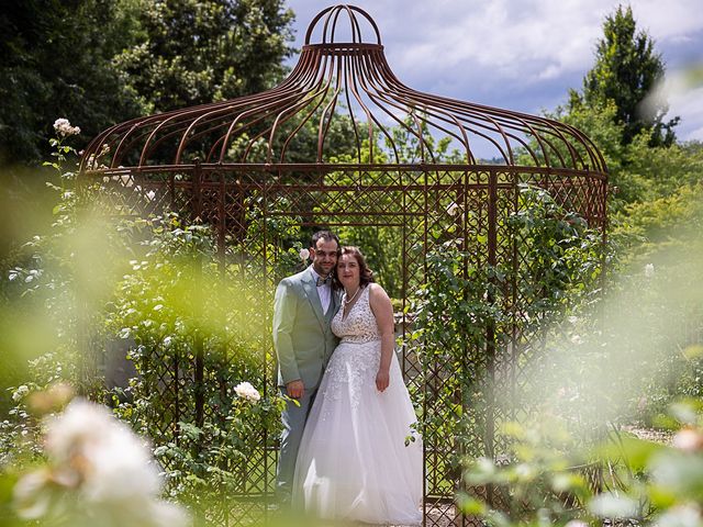 Le mariage de David et Mathilda à Sainte-Euphémie, Ain 8