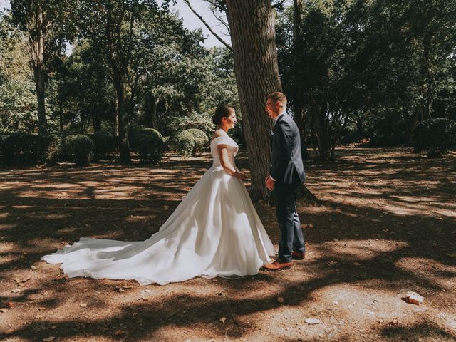 Le mariage de Valentine et Paul à Fanjeaux, Aude 50