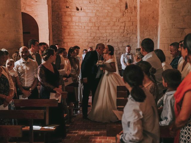 Le mariage de Valentine et Paul à Fanjeaux, Aude 65