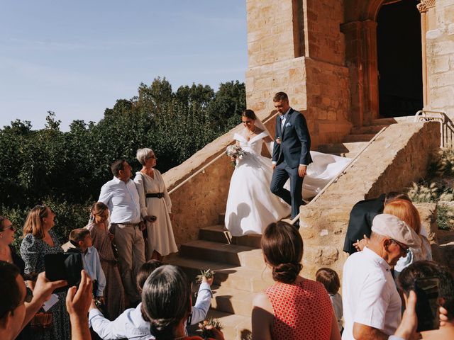 Le mariage de Valentine et Paul à Fanjeaux, Aude 84