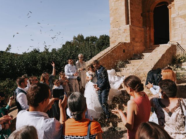 Le mariage de Valentine et Paul à Fanjeaux, Aude 85