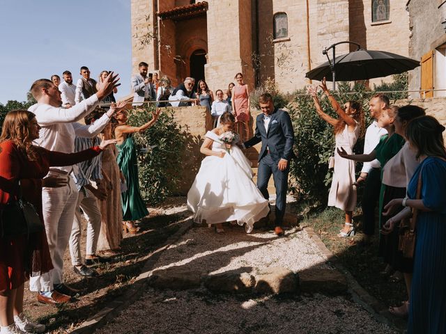 Le mariage de Valentine et Paul à Fanjeaux, Aude 87