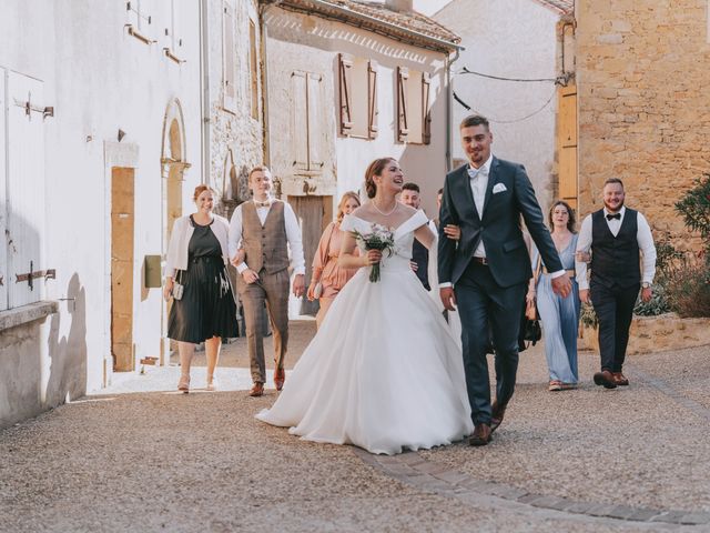 Le mariage de Valentine et Paul à Fanjeaux, Aude 91