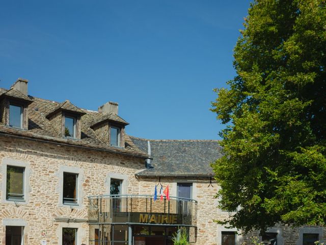 Le mariage de Fabien et Élisa à Rieupeyroux, Aveyron 16
