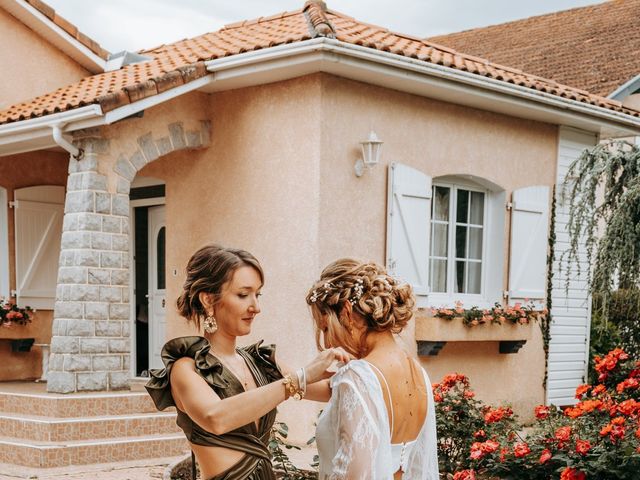 Le mariage de Andy et Léa à Ozourt, Landes 55