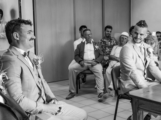 Le mariage de Andy et Léa à Ozourt, Landes 63