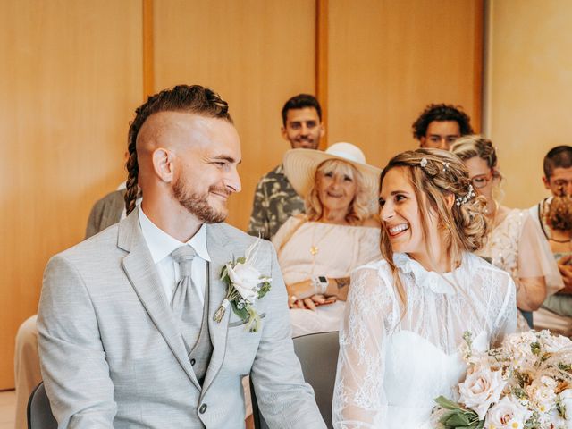 Le mariage de Andy et Léa à Ozourt, Landes 64
