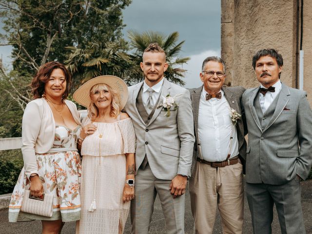 Le mariage de Andy et Léa à Ozourt, Landes 71