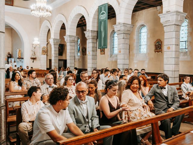 Le mariage de Andy et Léa à Ozourt, Landes 74