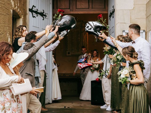 Le mariage de Andy et Léa à Ozourt, Landes 95