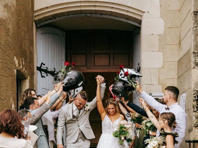 Le mariage de Andy et Léa à Ozourt, Landes 96