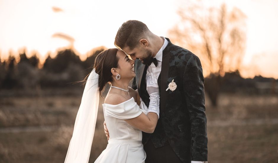 Le mariage de Ludovic et Marianne à Saint-Mathieu-de-Tréviers, Hérault