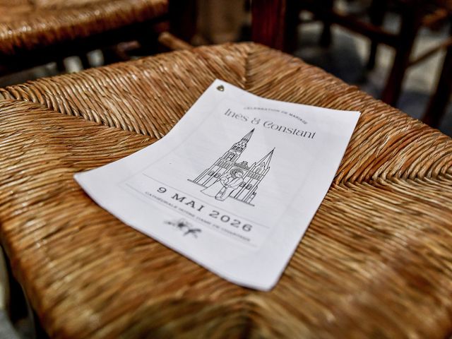 Le mariage de Constant et Inès à Chartres, Eure-et-Loir 44