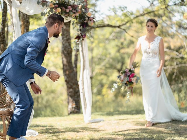 Le mariage de Florent et Pauline à Montréal, Ardèche 25