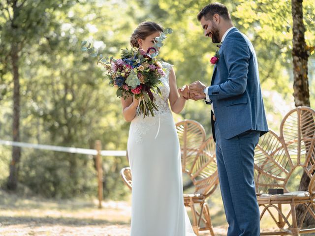 Le mariage de Florent et Pauline à Montréal, Ardèche 27