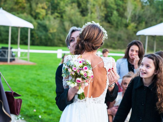 Le mariage de Xavier et Mathilde à Yerres, Essonne 1