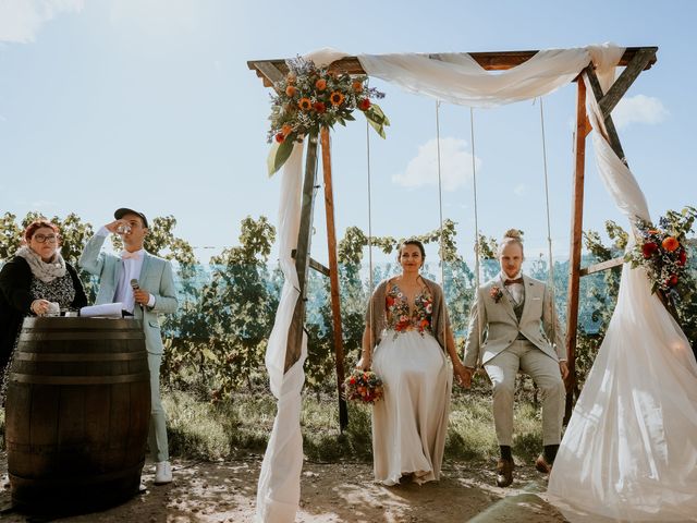 Le mariage de David et Alice à Scherwiller, Bas Rhin 9