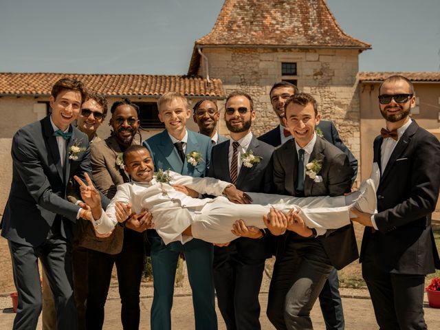 Le mariage de Augustin  et  Juliette  à Saint-Léon-sur-l'Isle, Dordogne 1