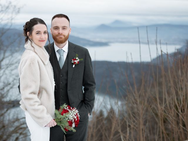 Le mariage de Valentin et Aurore à Faverges, Haute-Savoie 6