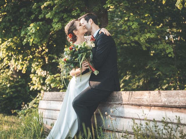 Le mariage de François et Elsa à Amécourt, Eure 16