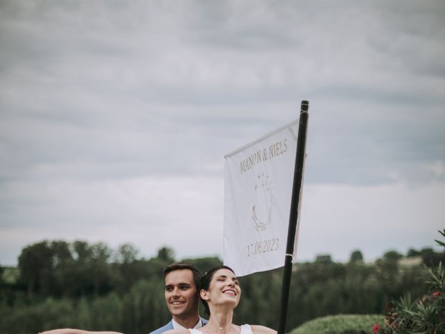 Le mariage de Manon et Niels à Poudenas, Lot-et-Garonne 64