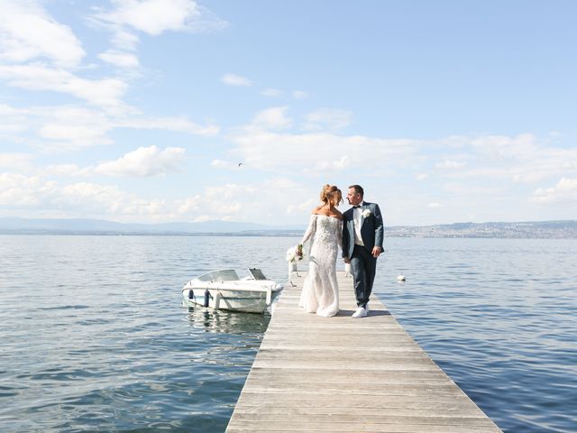 Le mariage de Jean Charles et Fabienne à Évian-les-Bains, Haute-Savoie 20