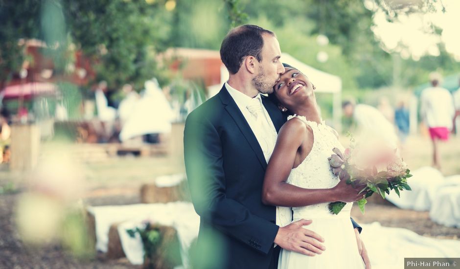 Le mariage de Fred et Ély à Badefols-sur-Dordogne, Dordogne