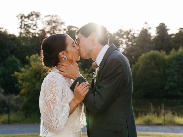 Le mariage de Martin et Camille à Saint-Aubin-du-Perron, Manche 2