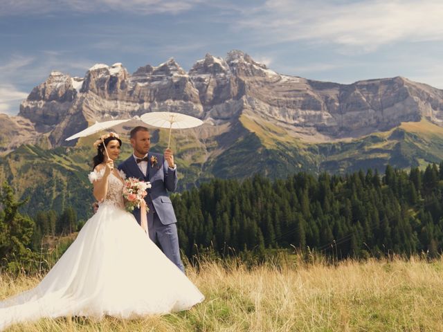 Le mariage de Alexandre et Aurore à Monthey, Valais 2