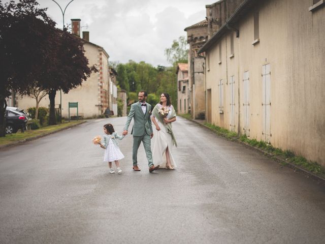 Le mariage de Thibeau et Bérangère à Béceleuf, Deux-Sèvres 5