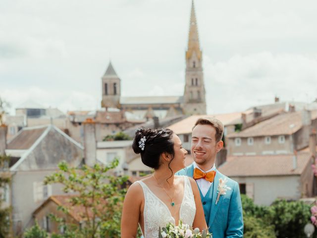 Le mariage de Valentin et Clémence à Parthenay, Deux-Sèvres 32