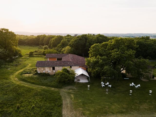 Le mariage de Fabien et Cécile à Giroussens, Tarn 1