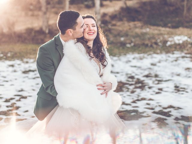 Le mariage de Mathieu et Amélie à Riotord, Haute-Loire 15