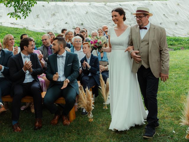 Le mariage de Paul et Agathe à Saint-Aulaye, Dordogne 18