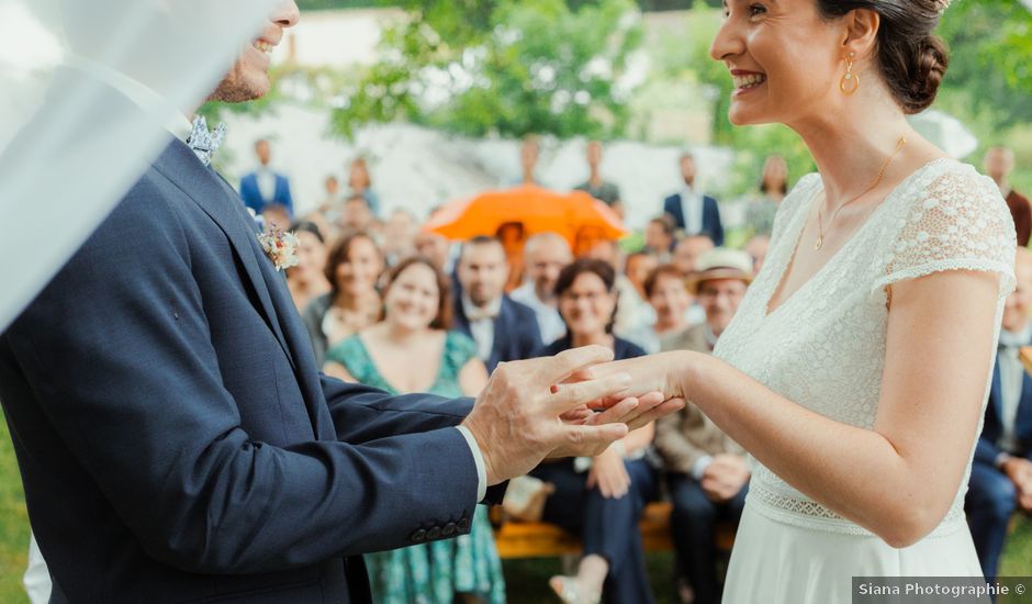 Le mariage de Paul et Agathe à Saint-Aulaye, Dordogne