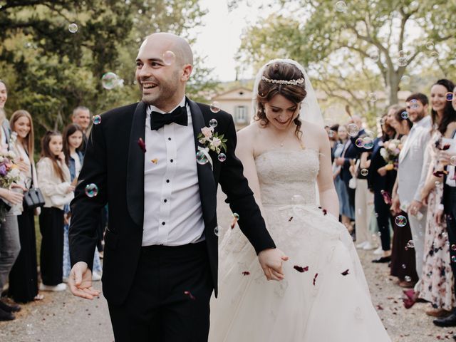 Le mariage de Romain et Anna à Villeneuvette, Hérault 74